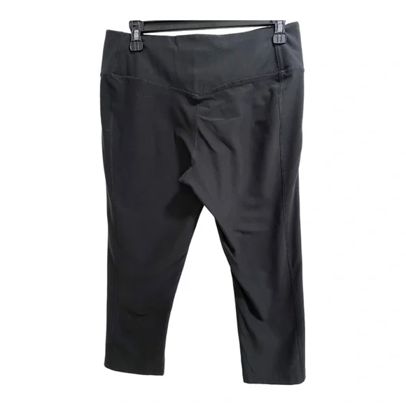 Womens Nike Dri-Fit Capri‎ Leggings Size Large,  Black Activewear, Workout - Picture 2 of 5